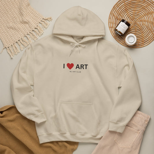 I Love Art Hoodie
