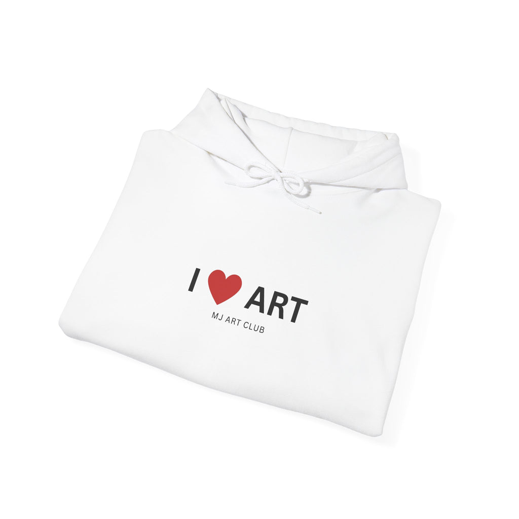 I Love Art Hoodie