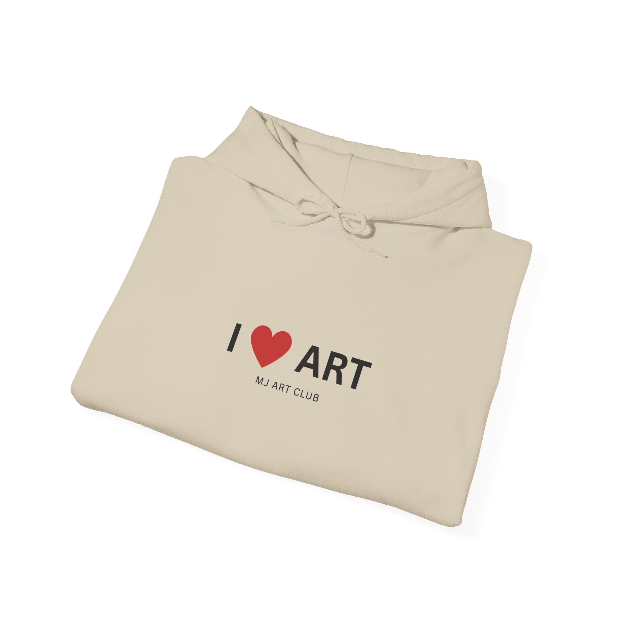 I Love Art Hoodie