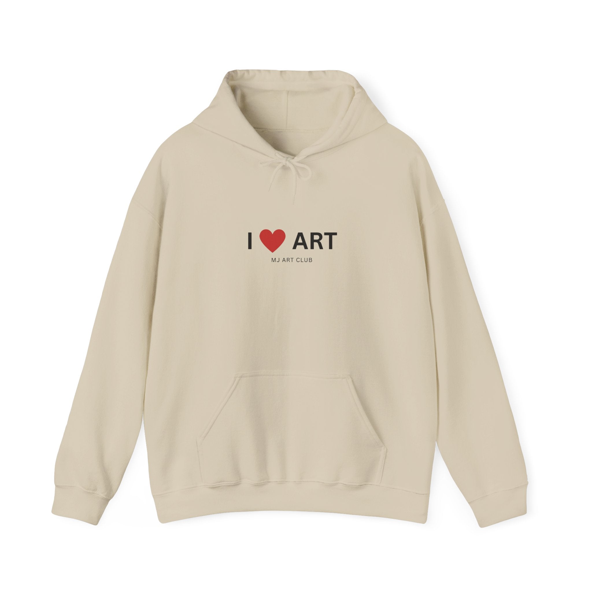 I Love Art Hoodie