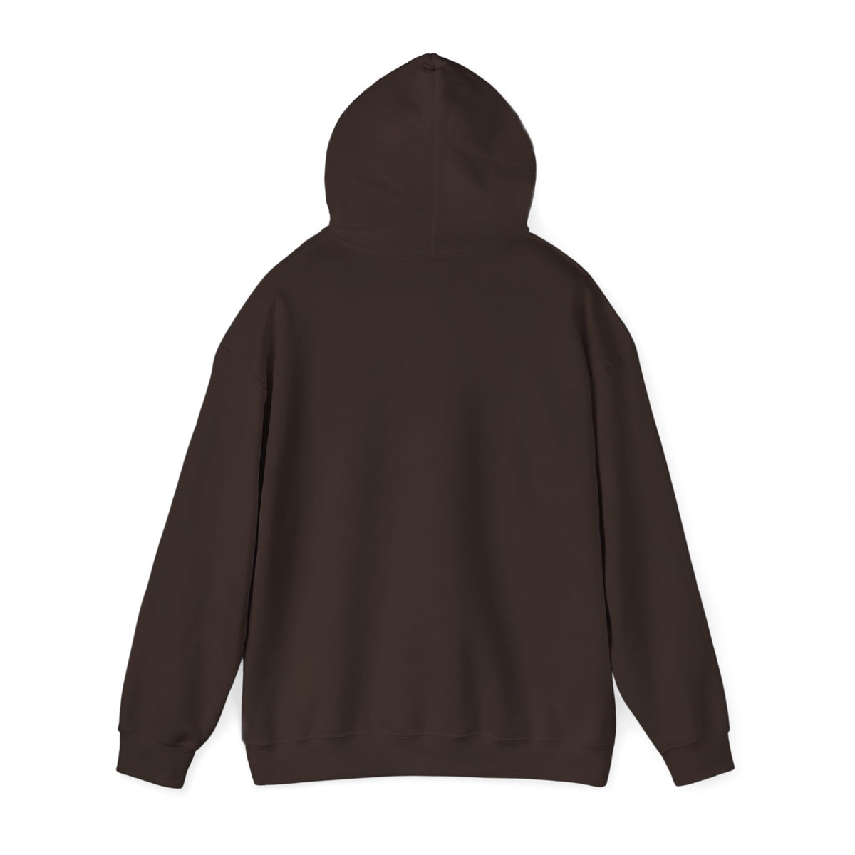 Brown hoodie on a white background