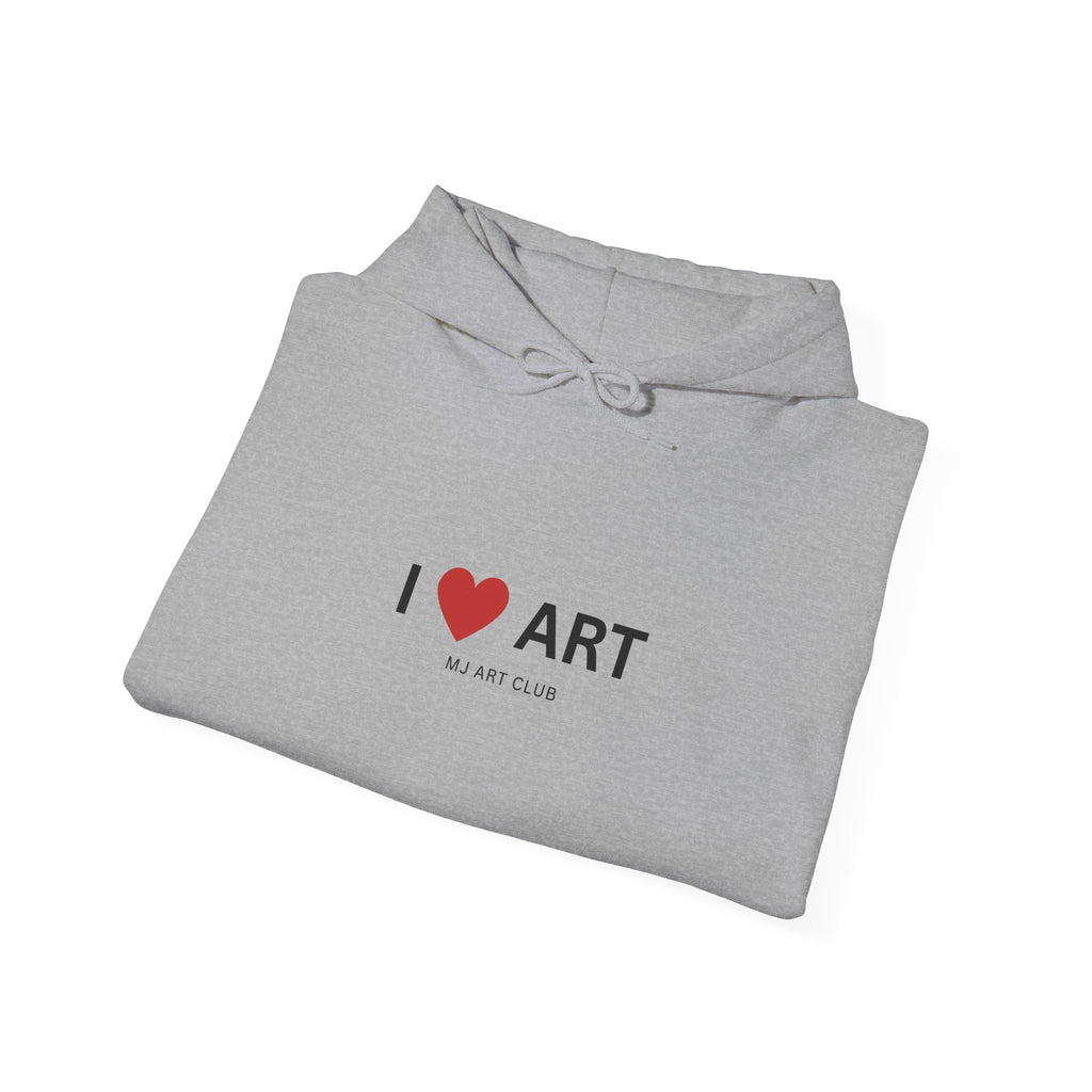 I Love Art Hoodie
